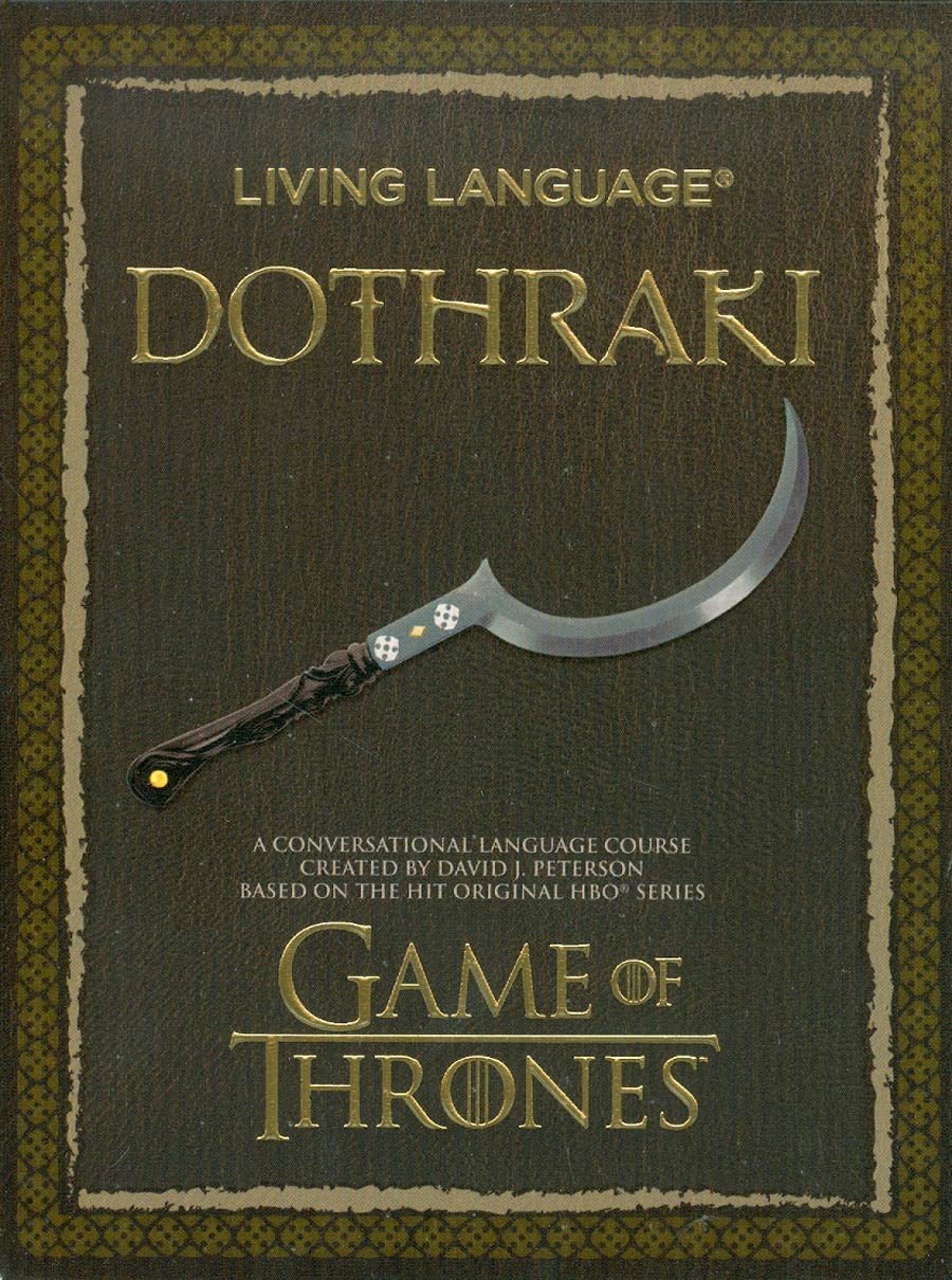 Living Language Dothraki HC