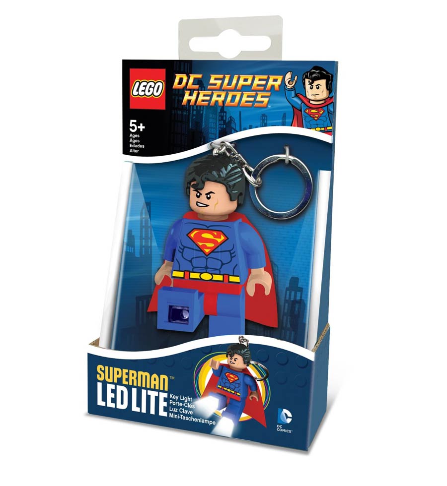 DC Comics LED Key Light LEGO DC Super Heroes Superman