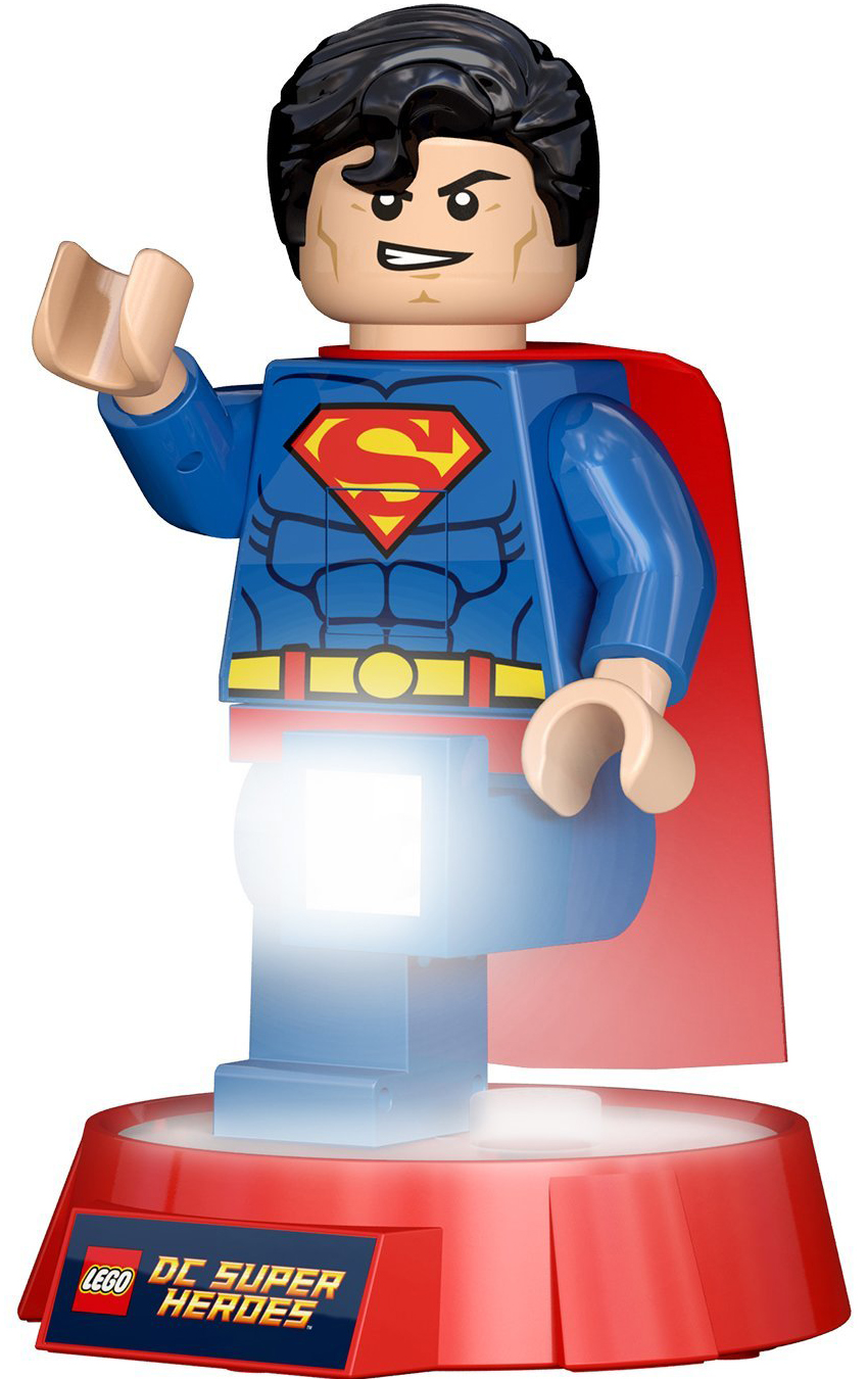 DC Comics LED Torch and NiteLite LEGO DC Super Heroes Superman