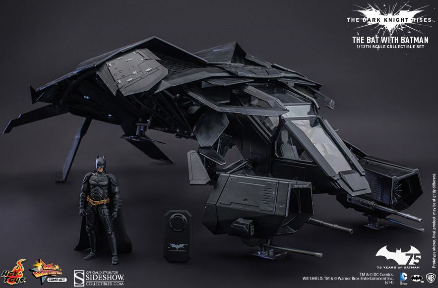 Dark Knight Rises The Bat With Batman Collectible Set