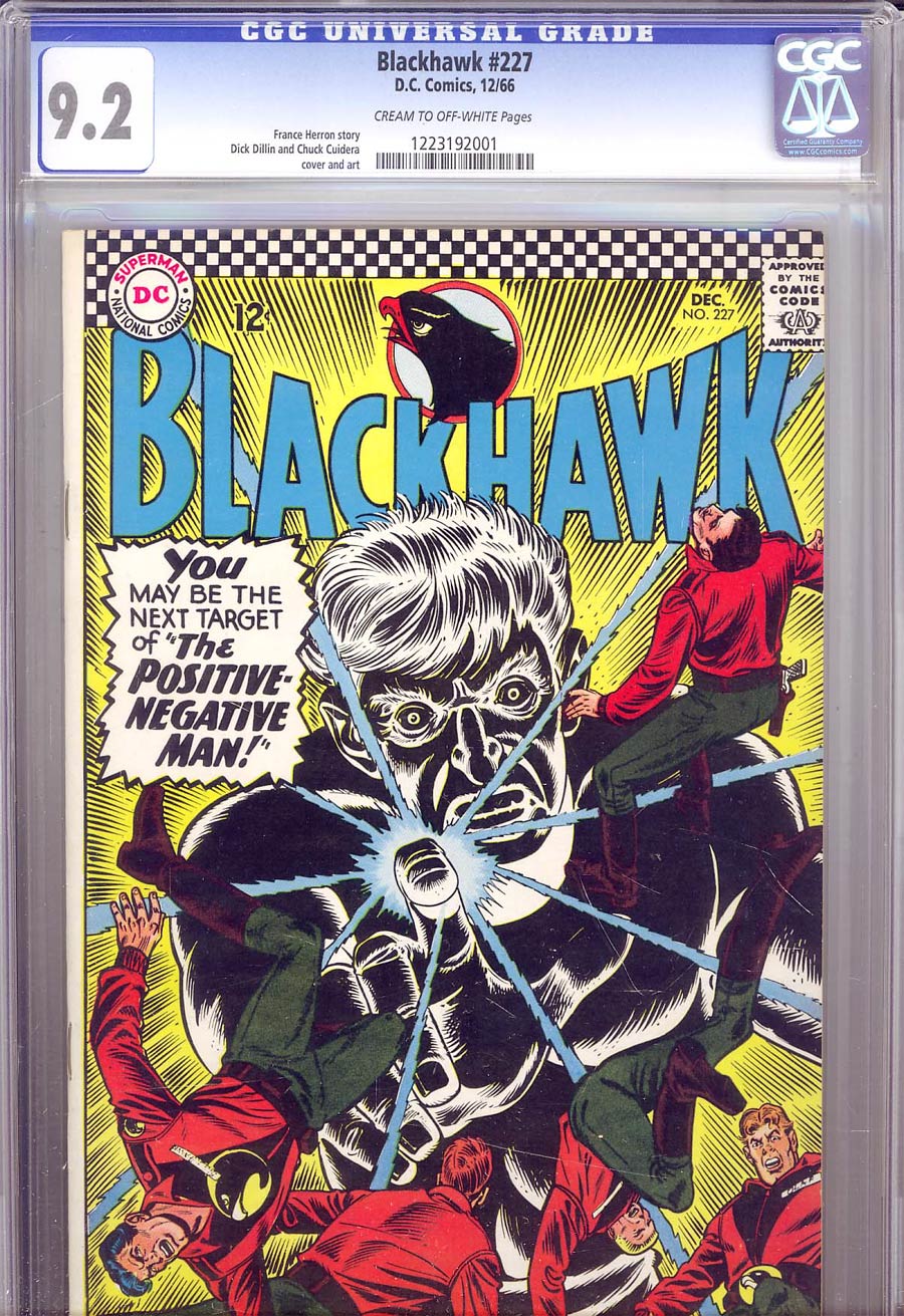 Blackhawk #227 CGC 9.2