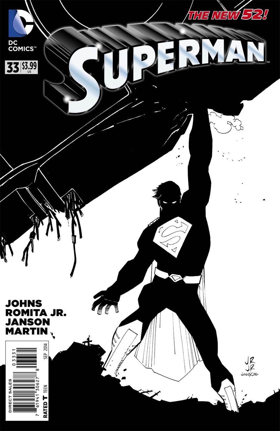 Superman Vol 4 #33 Cover E Incentive John Romita Jr Sketch Cover