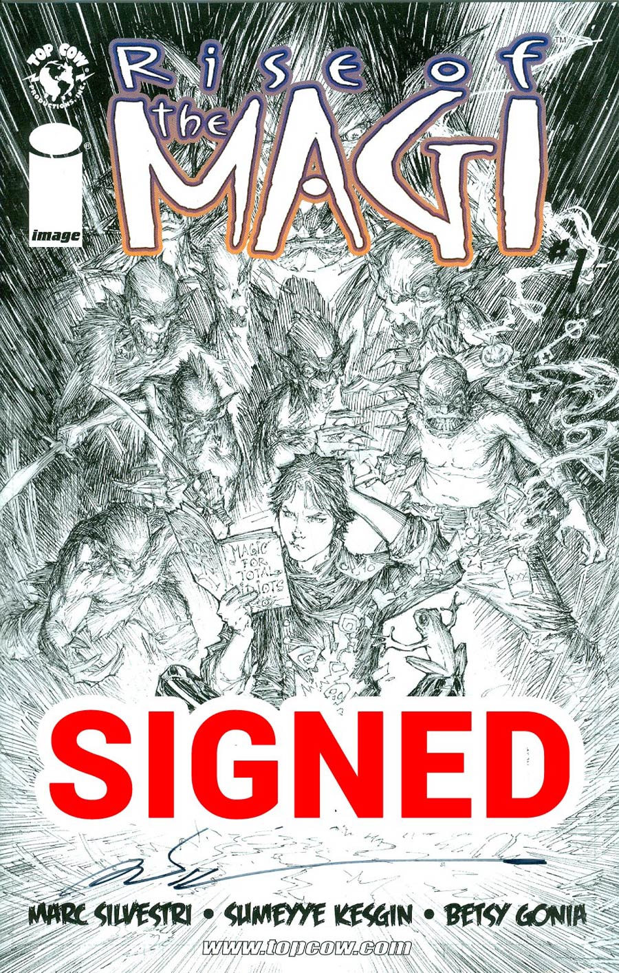 Rise Of The Magi #1 Cover E Incentive Signed By Marc Silvestri