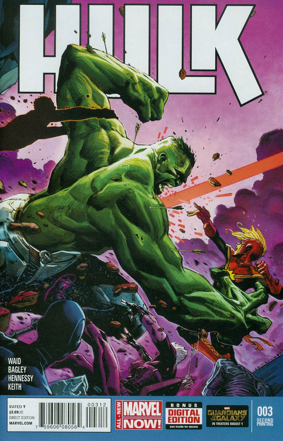 Hulk Vol 3 #3 Cover C 2nd Ptg Jerome Opena Variant Cover