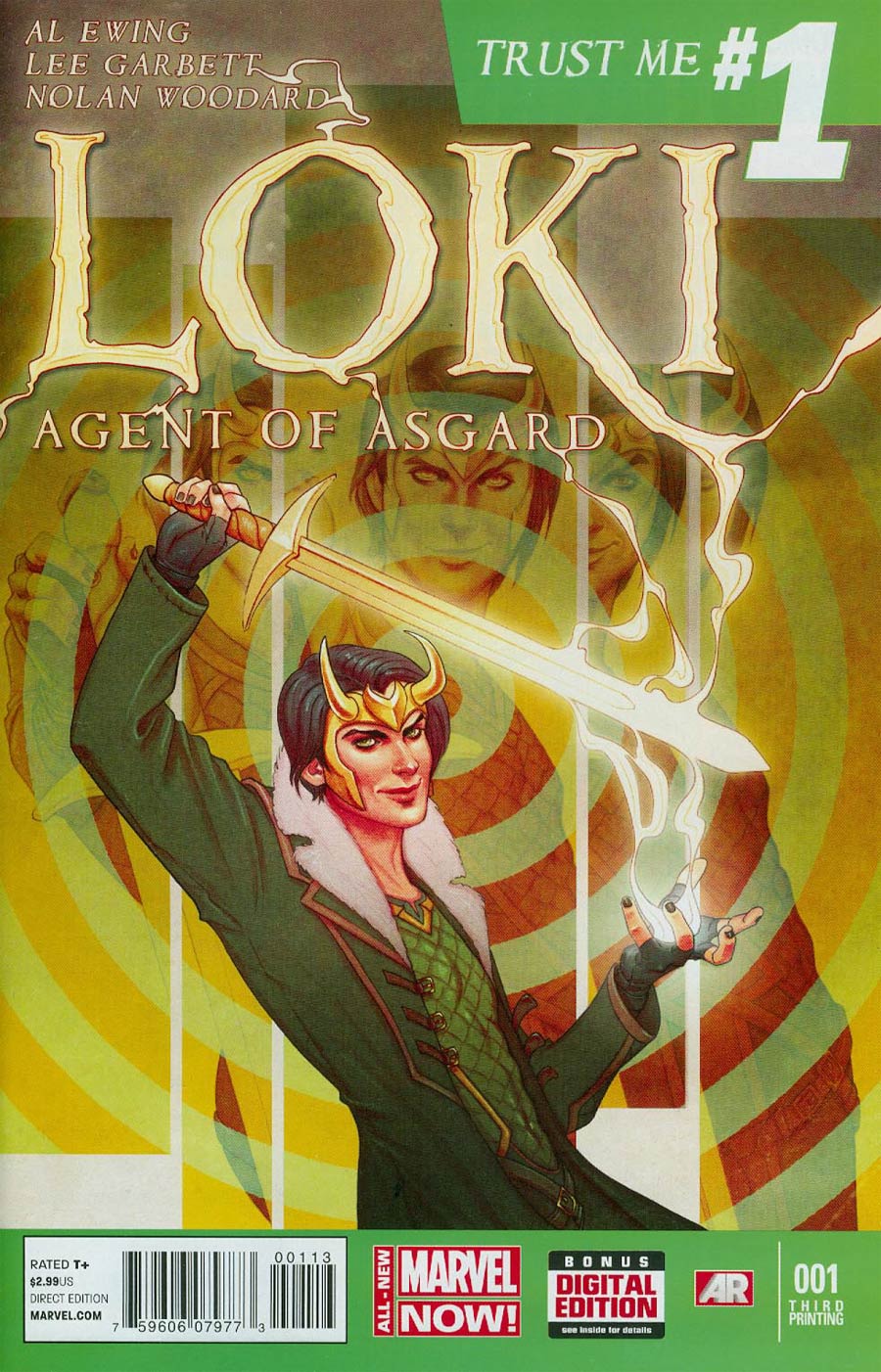 Loki Agent Of Asgard #1 Cover F 3rd Ptg Jenny Frison Variant Cover