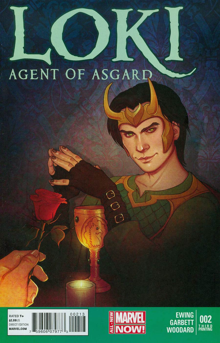 Loki Agent Of Asgard #2 Cover D 3rd Ptg Jenny Frison Variant Cover