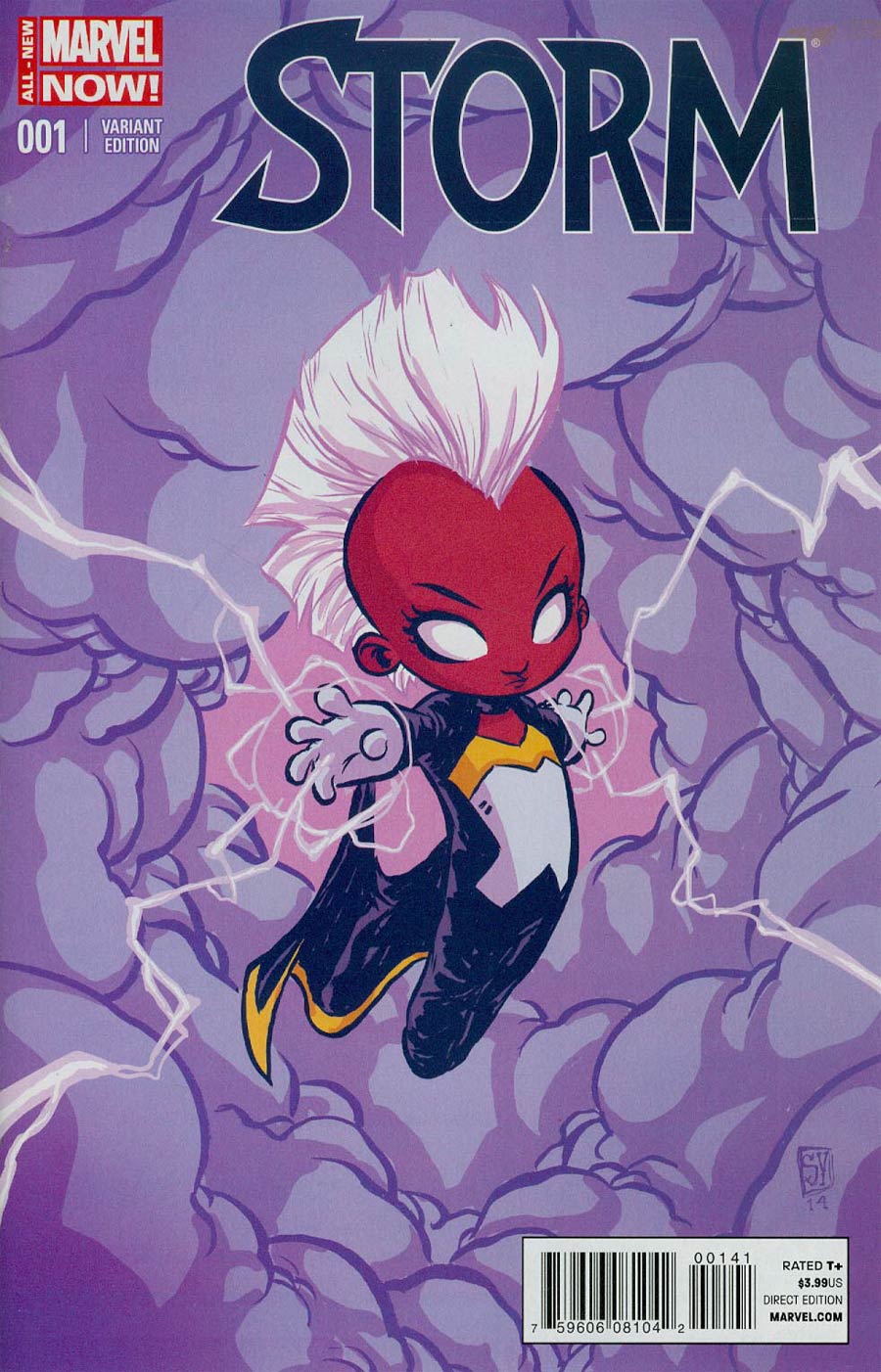 Storm Vol 3 #1 Cover C Variant Skottie Young Baby Cover
