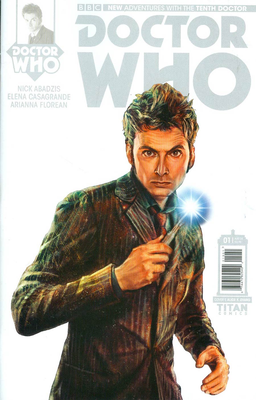 Doctor Who 10th Doctor #1 Cover H Incentive Alice X Zhang Stark Cover