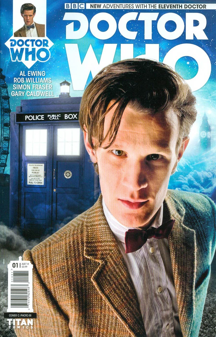 Doctor Who 11th Doctor #1 Cover F Incentive Photo Variant Cover