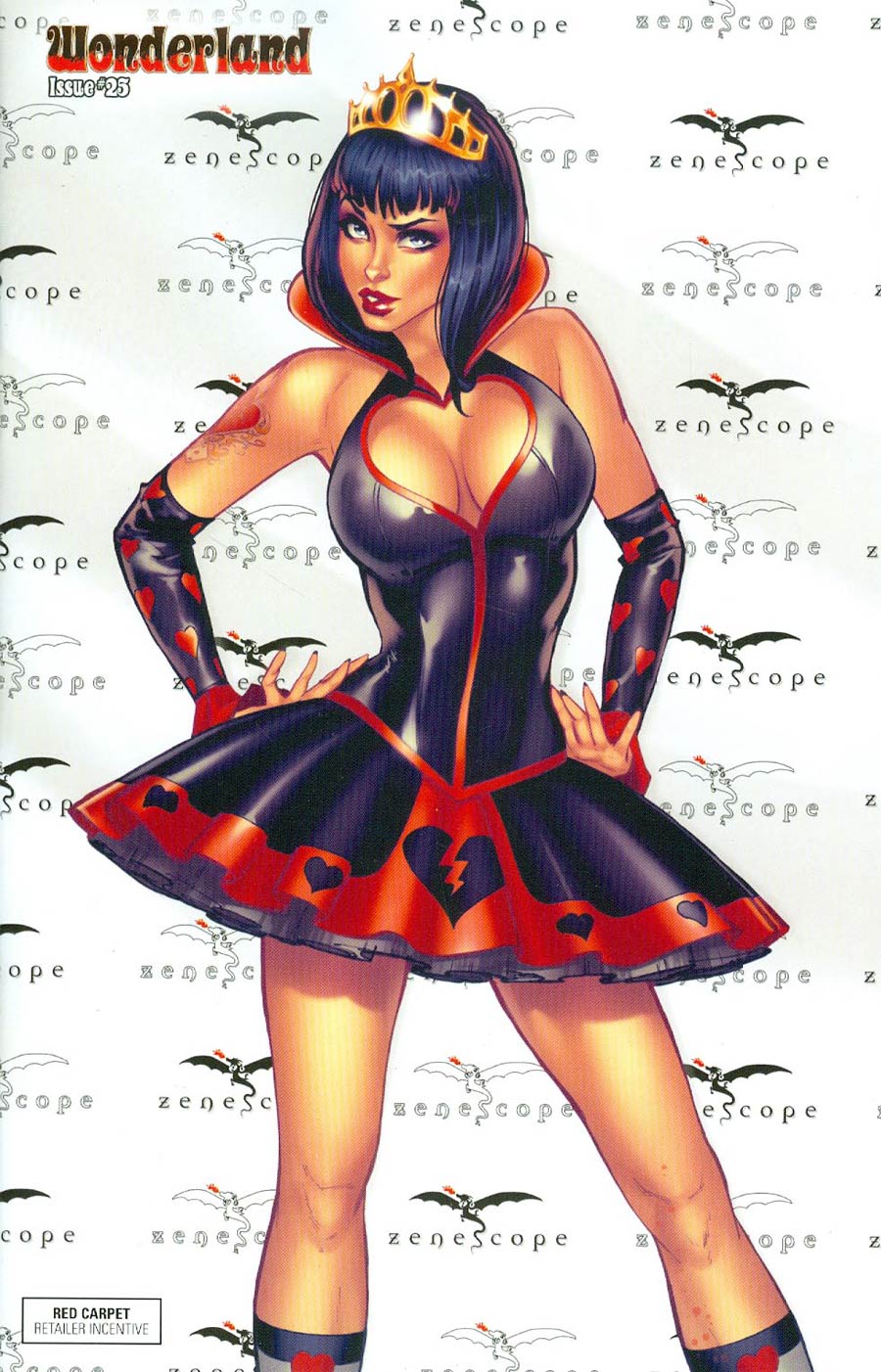 Grimm Fairy Tales Presents Wonderland Vol 2 #25 Cover F Incentive Red Carpet Queen Of Hearts Elias Chatzoudis Variant Cover