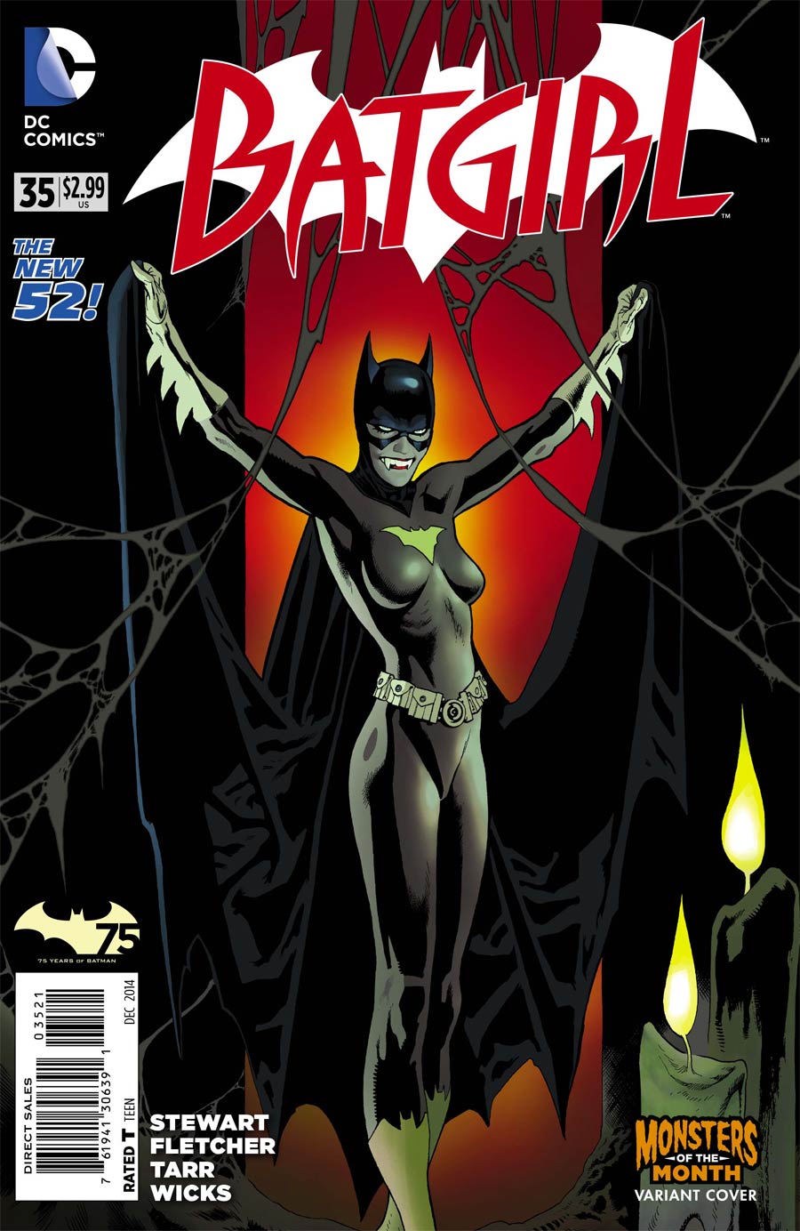Batgirl Vol 4 #35 Cover B Variant Kevin Nowlan Monsters Cover