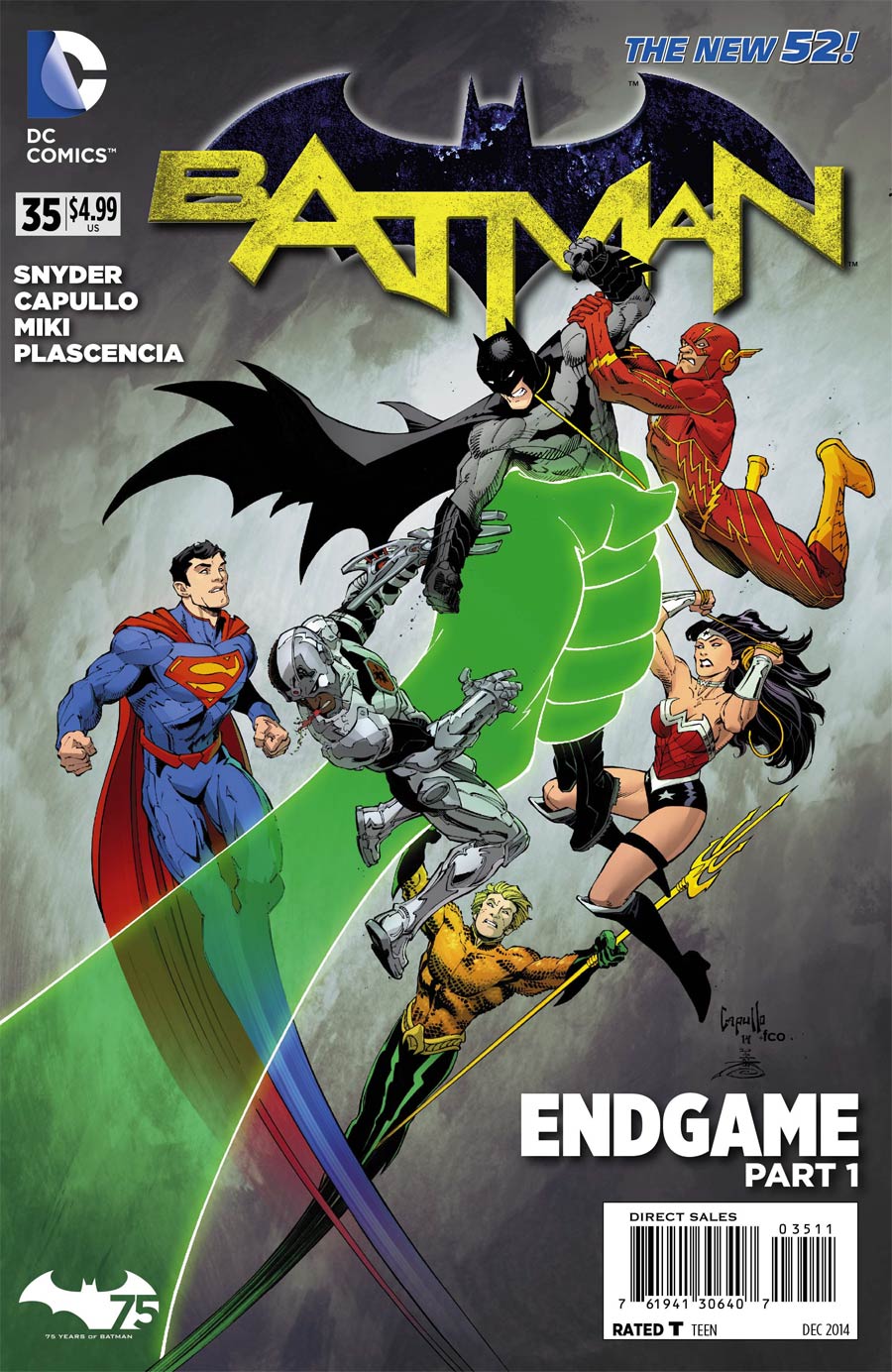 Batman Vol 2 #35 Cover A Regular Greg Capullo Cover