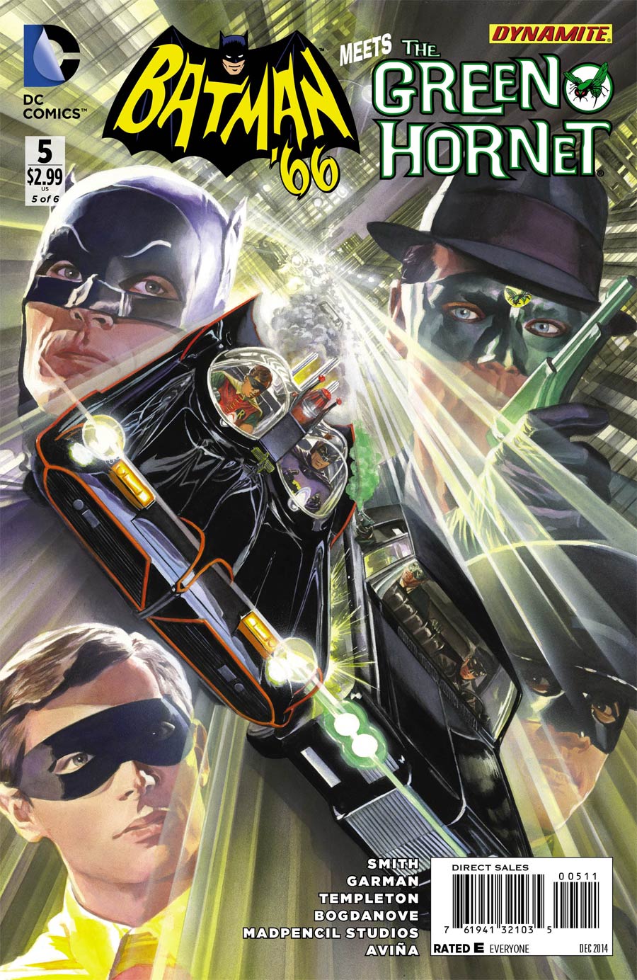 Batman 66 Meets Green Hornet #5