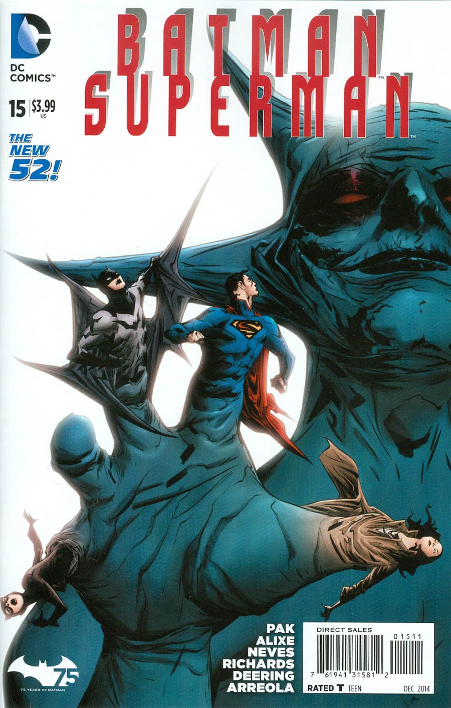 Batman Superman #15 Cover A Regular Jae Lee Cover