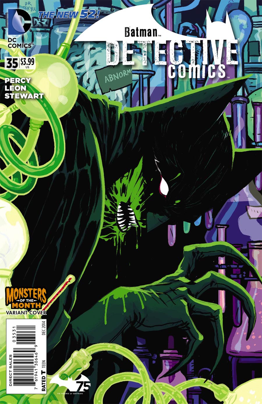 Detective Comics Vol 2 #35 Cover B Variant Becky Cloonan Monsters Cover