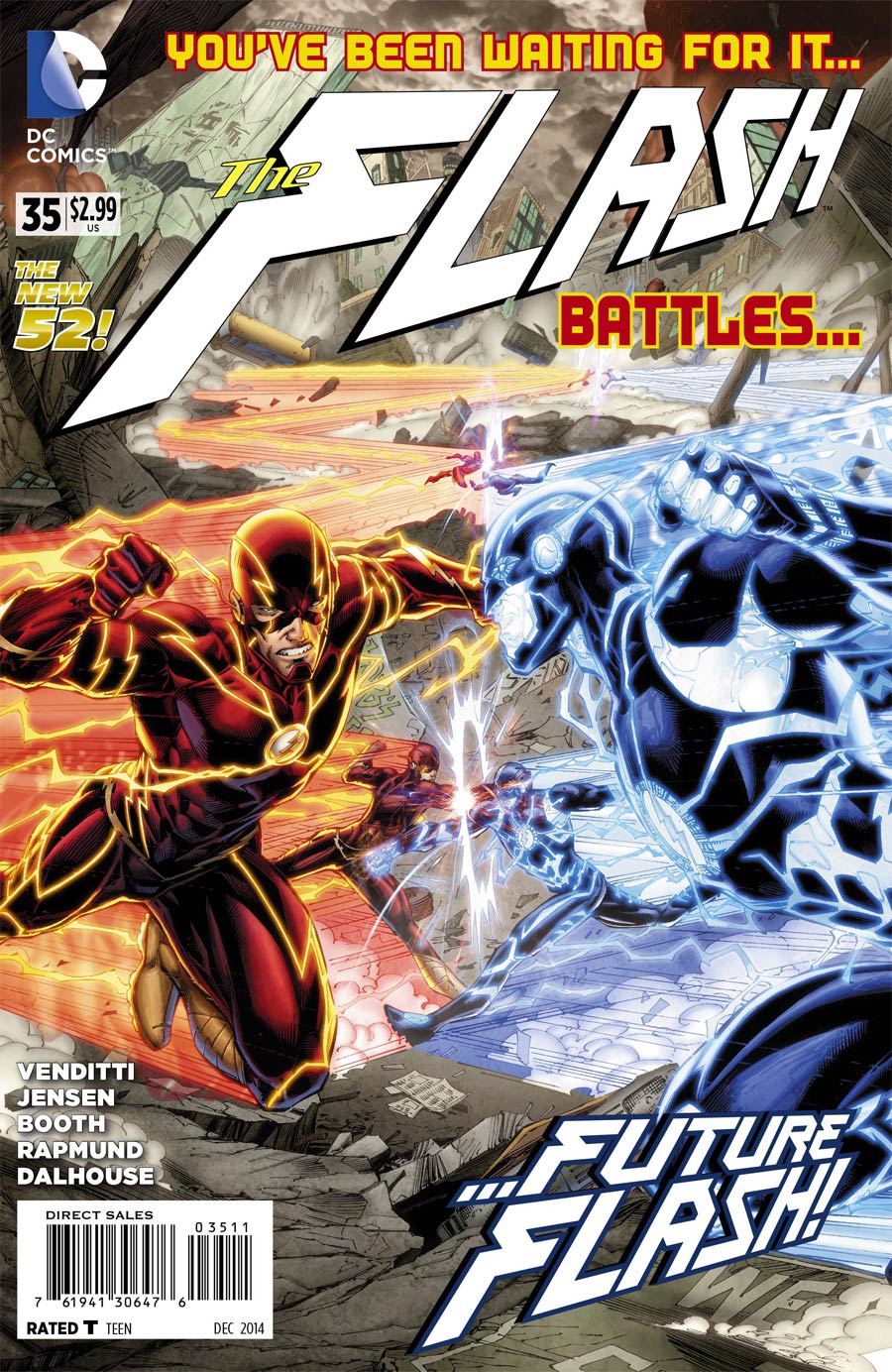 Flash Vol 4 #35 Cover A Regular Brett Booth Cover