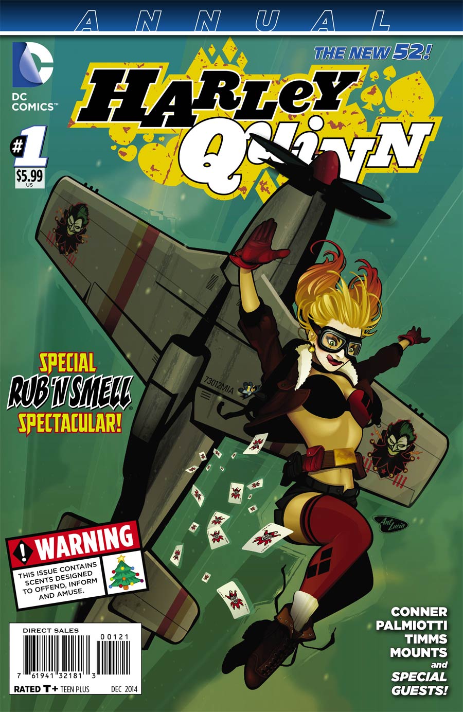 Harley Quinn Vol 2 Annual #1 Cover B Variant DC Bombshells Cover International Edition With Polybag