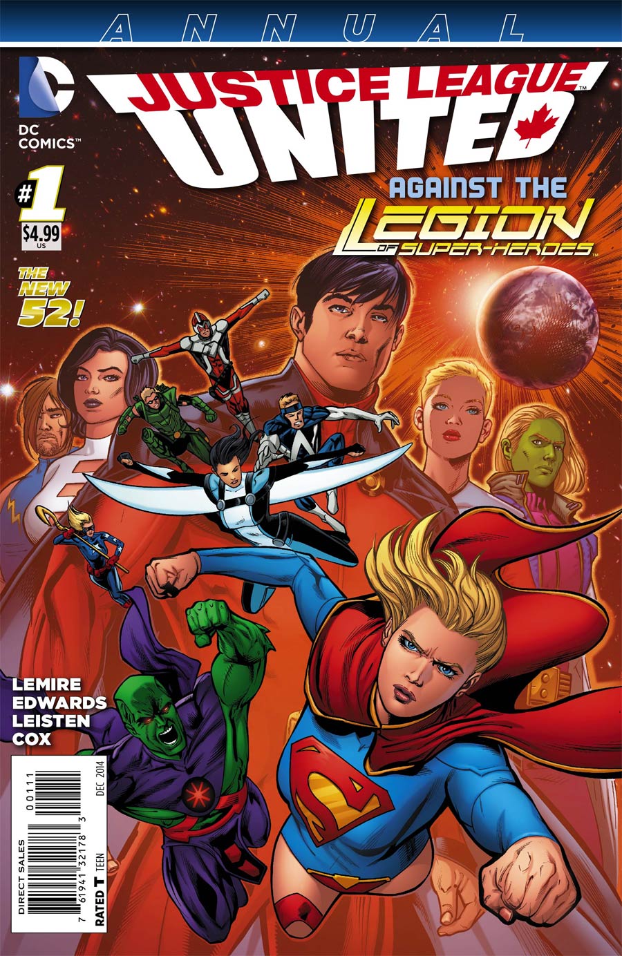 Justice League United Annual #1