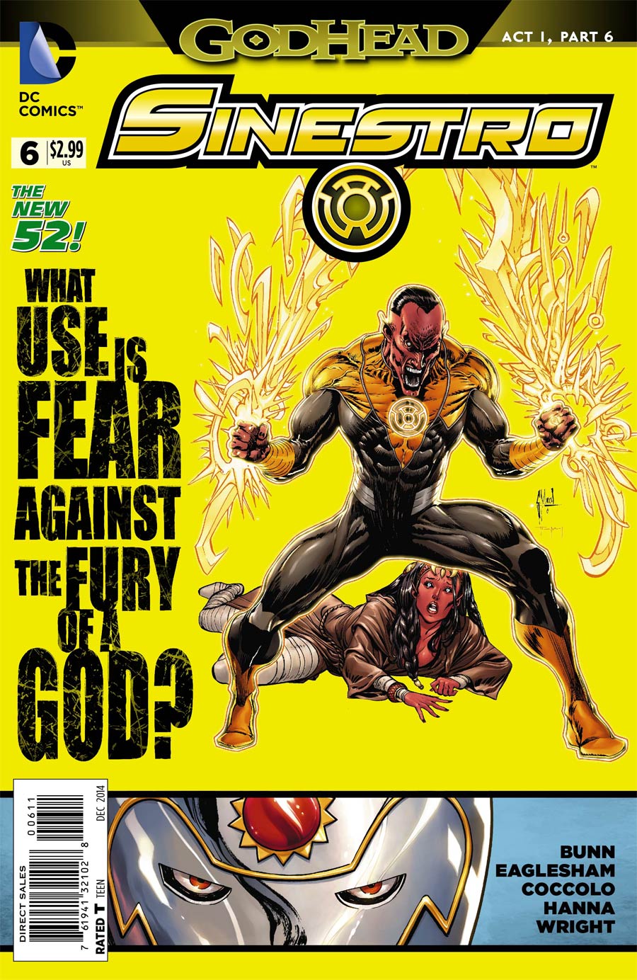 Sinestro #6 Cover A Regular Guillem March Cover (Godhead Act 1 Part 6)