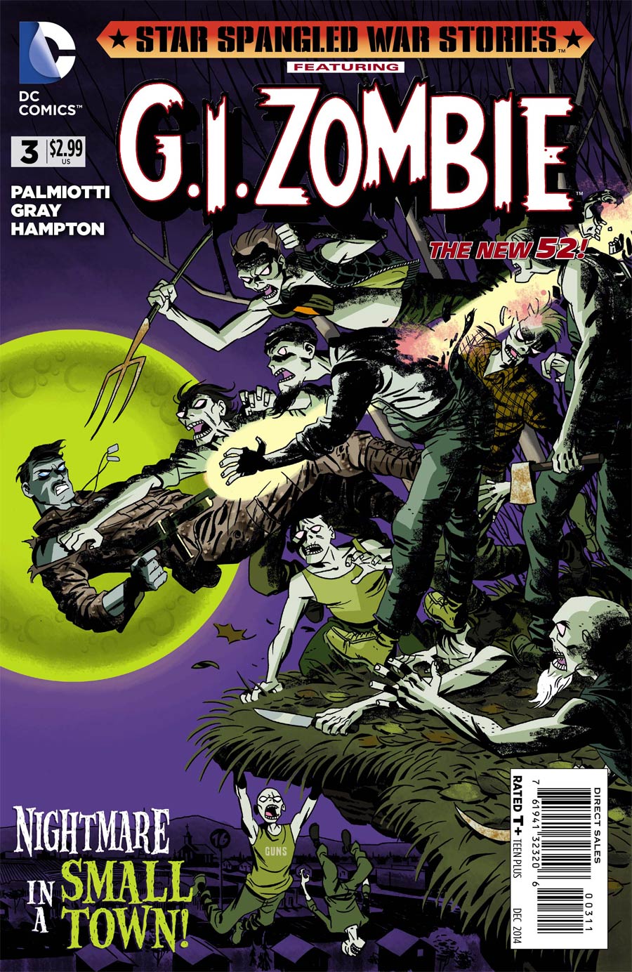 Star-Spangled War Stories Featuring GI Zombie #3 Cover A Regular Darwyn Cooke Cover