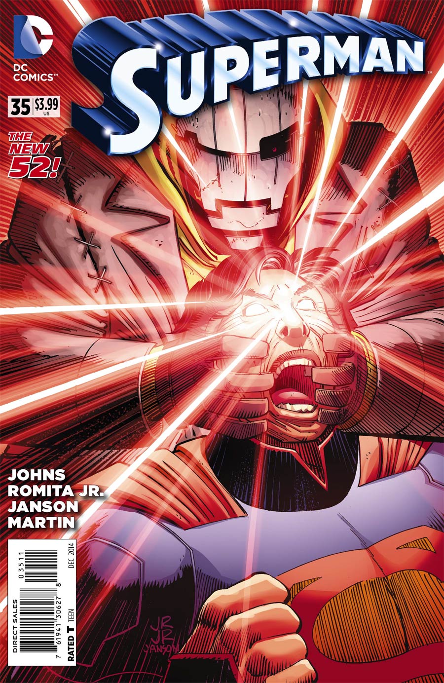 Superman Vol 4 #35 Cover A Regular John Romita Jr Cover