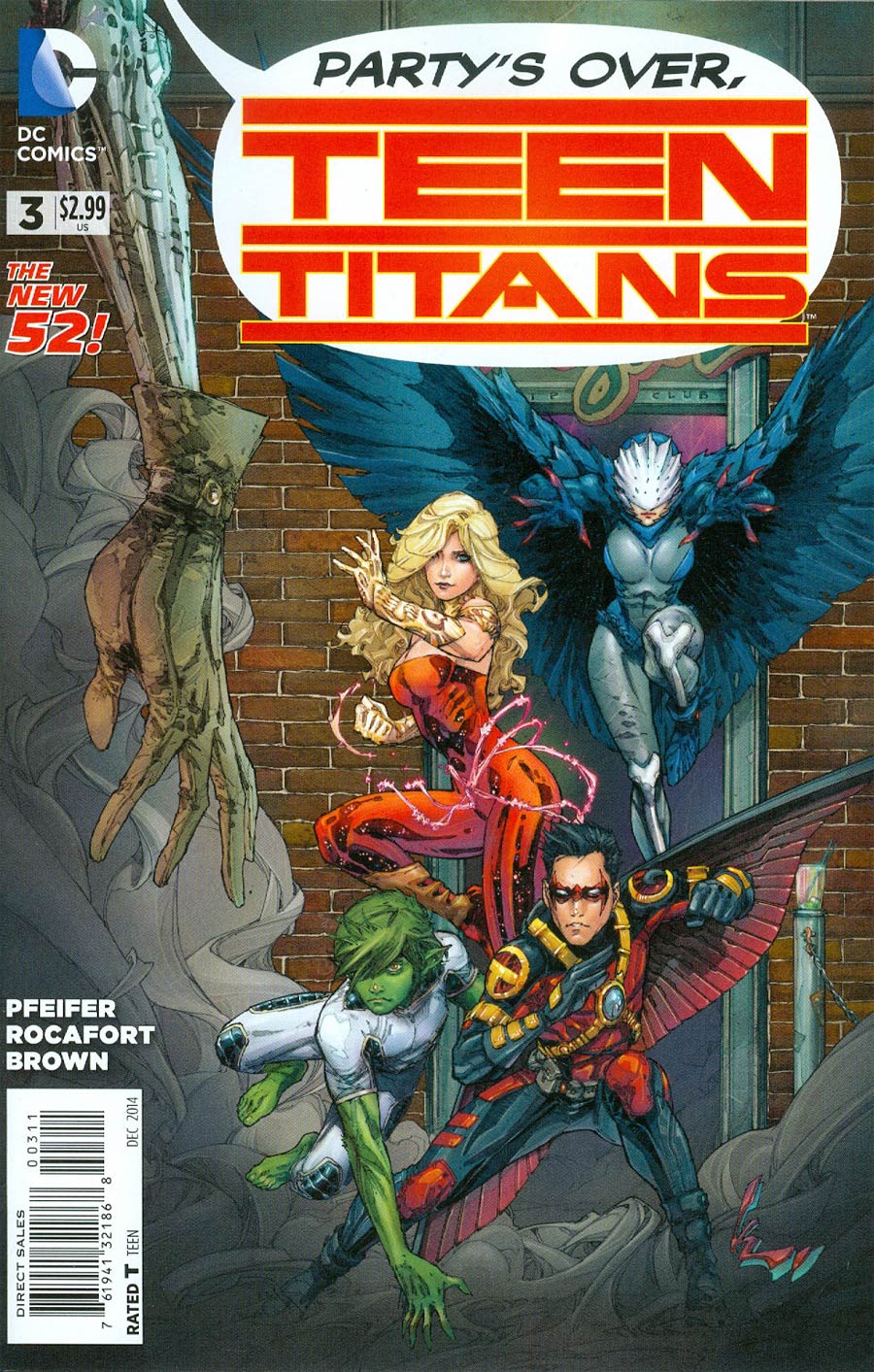 Teen Titans Vol 5 #3 Cover A Regular Kenneth Rocafort Cover