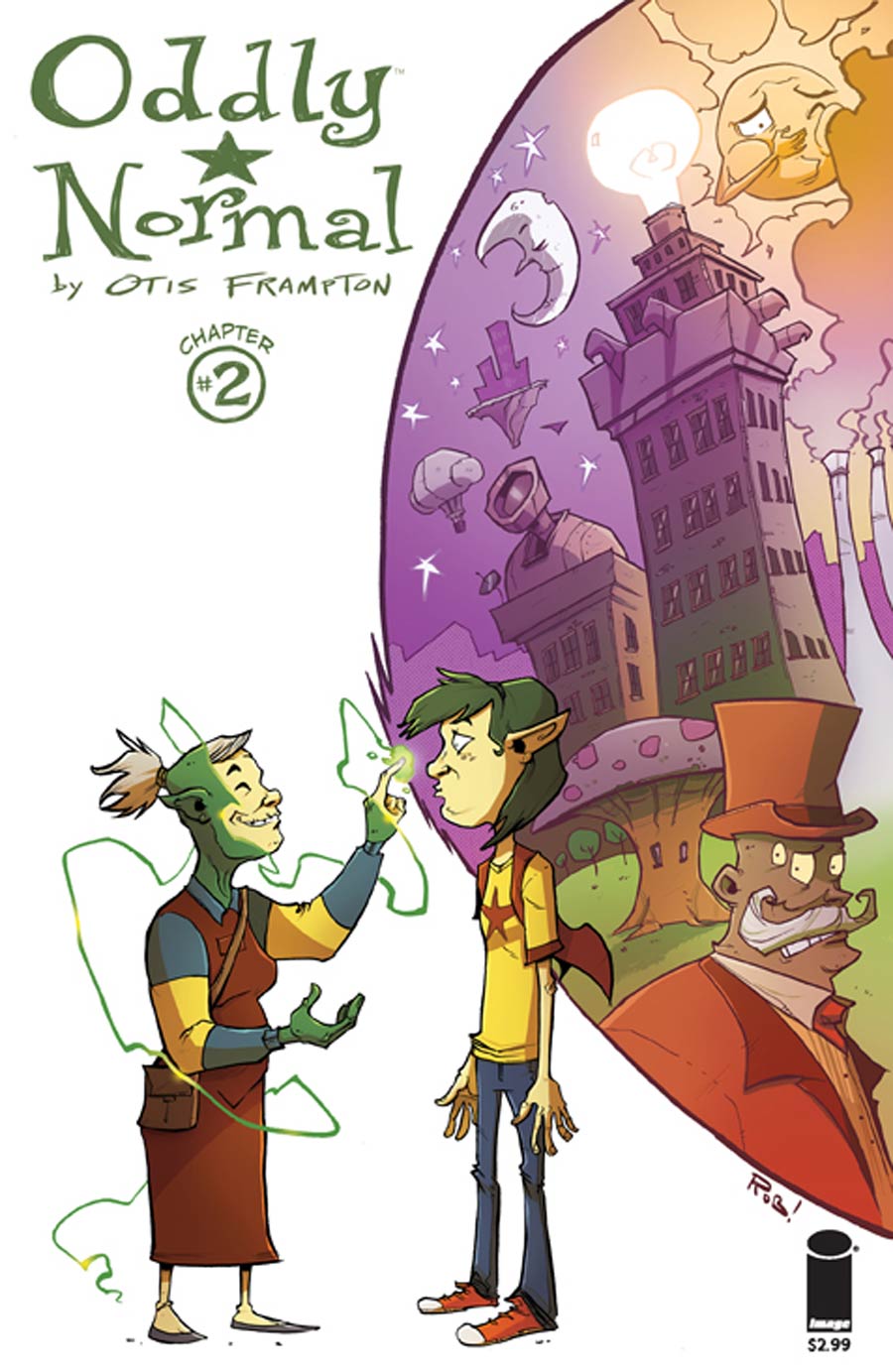 Oddly Normal Vol 2 #2 Cover B Rob Guillory