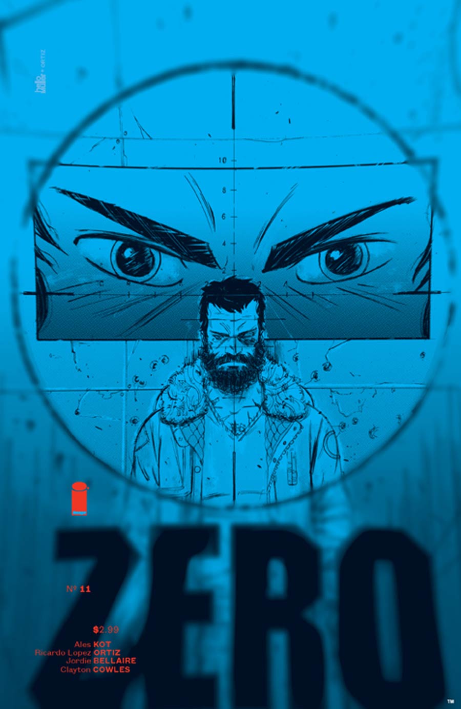 Zero #11 Cover A Richardo Lopez Ortiz & Tom Muller