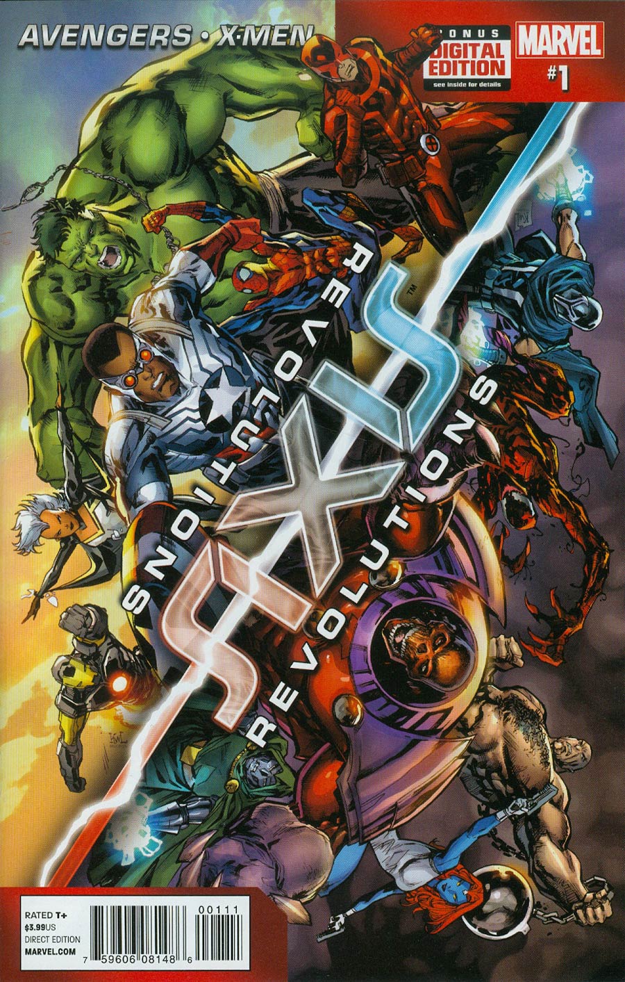 AXIS Revolutions #1 Cover A Regular Ken Lashley Cover
