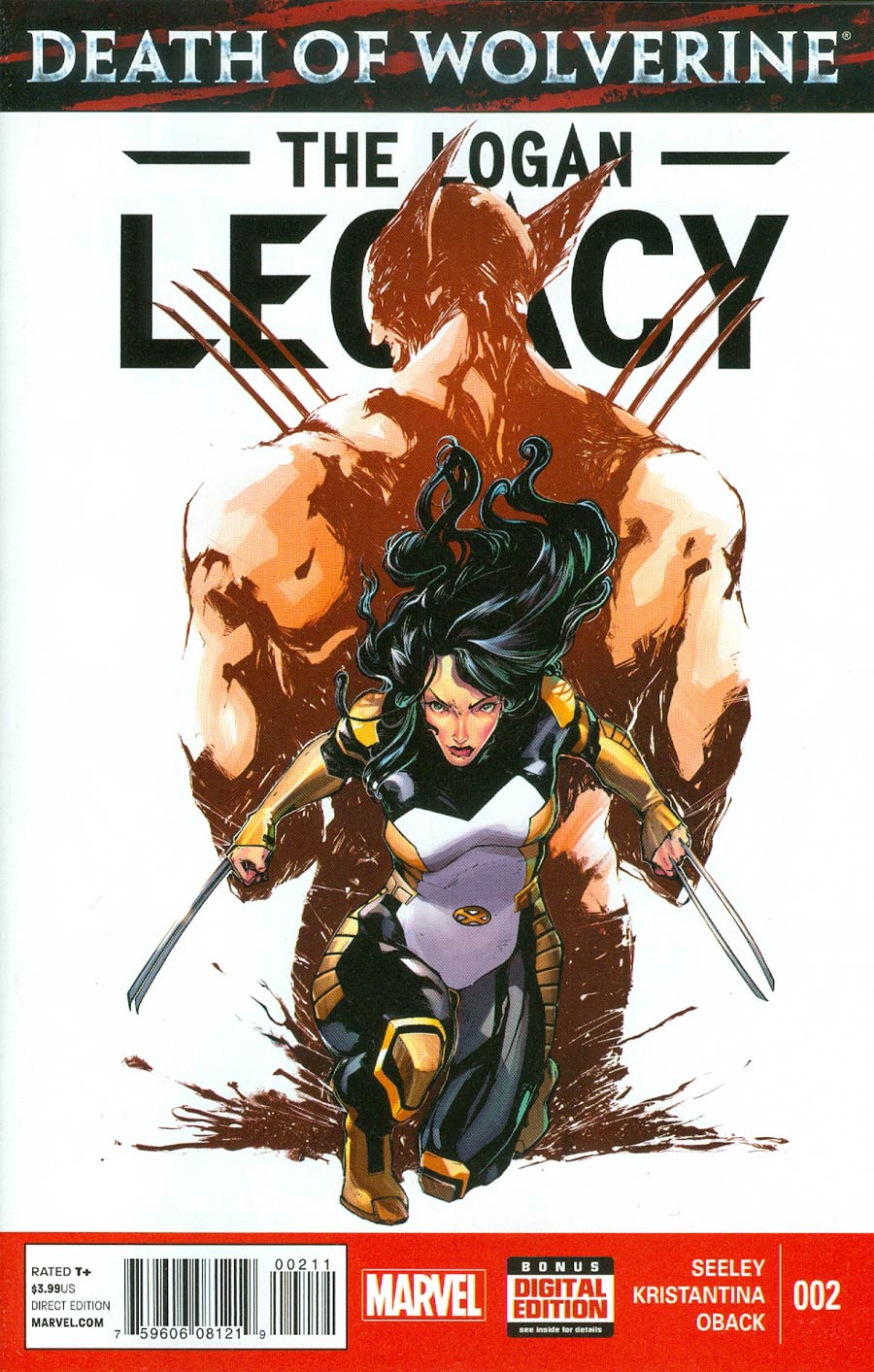Death Of Wolverine Logan Legacy #2 Cover A Regular Ariela Kristantina Cover