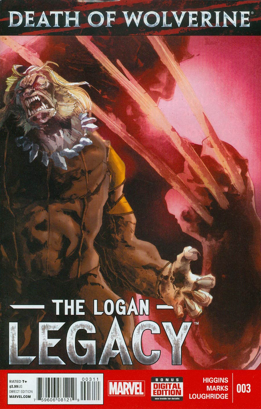 Death Of Wolverine Logan Legacy #3 Cover A Regular Ariela Kristantina Cover