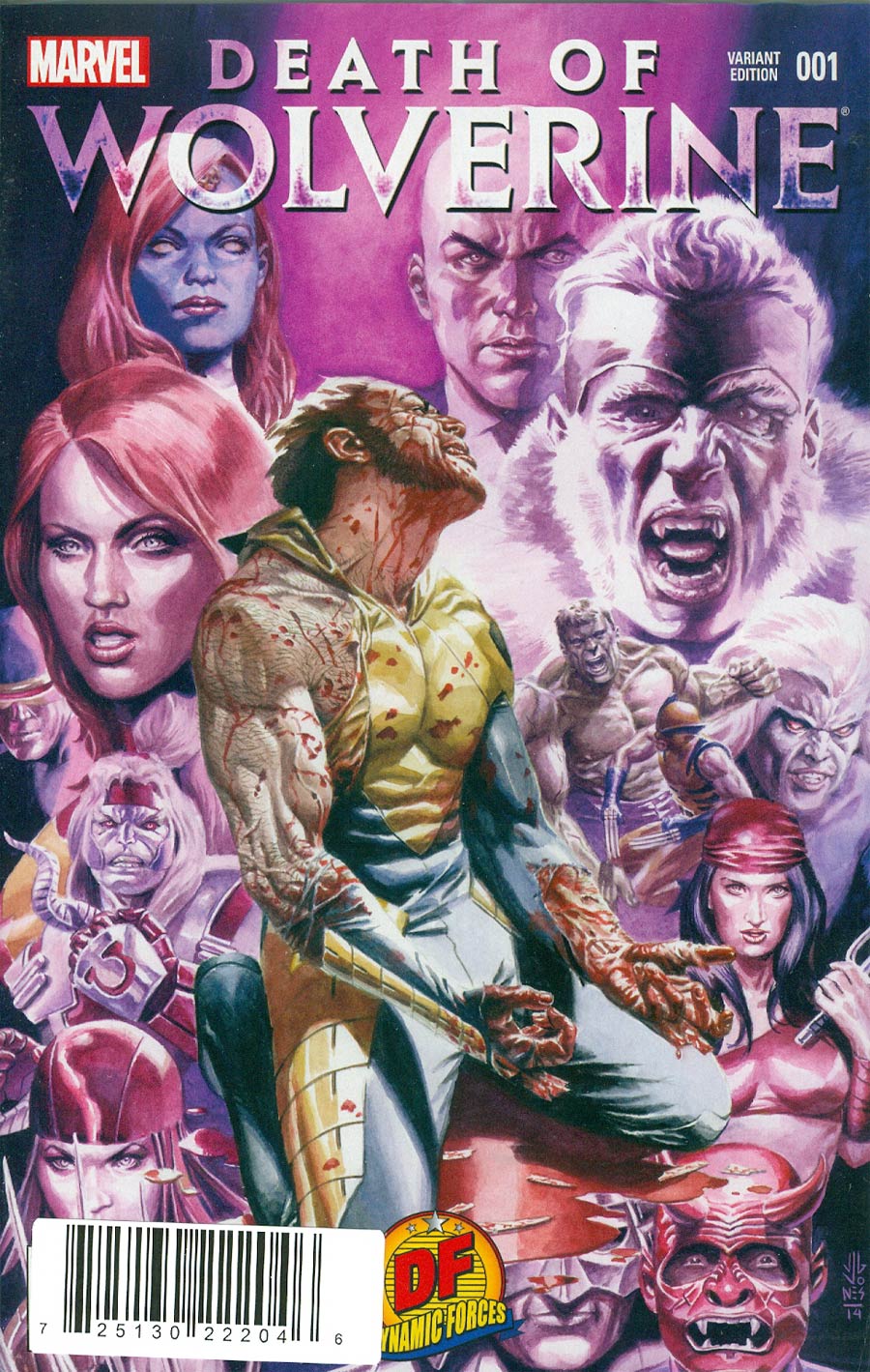 Death Of Wolverine #1 Cover Q DF Exclusive JG Jones Variant Cover