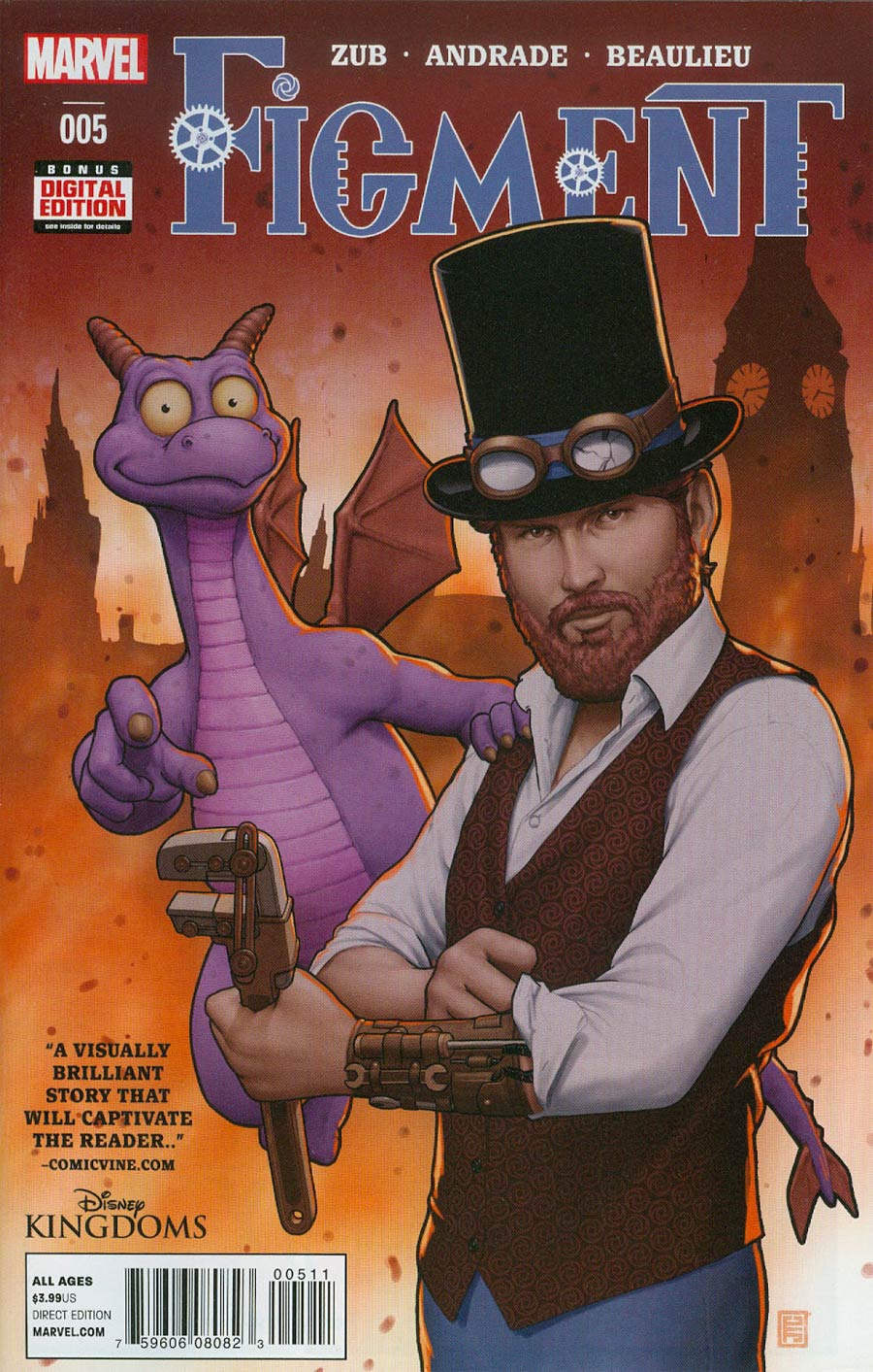 Disney Kingdoms Figment #5 Cover A 1st Ptg