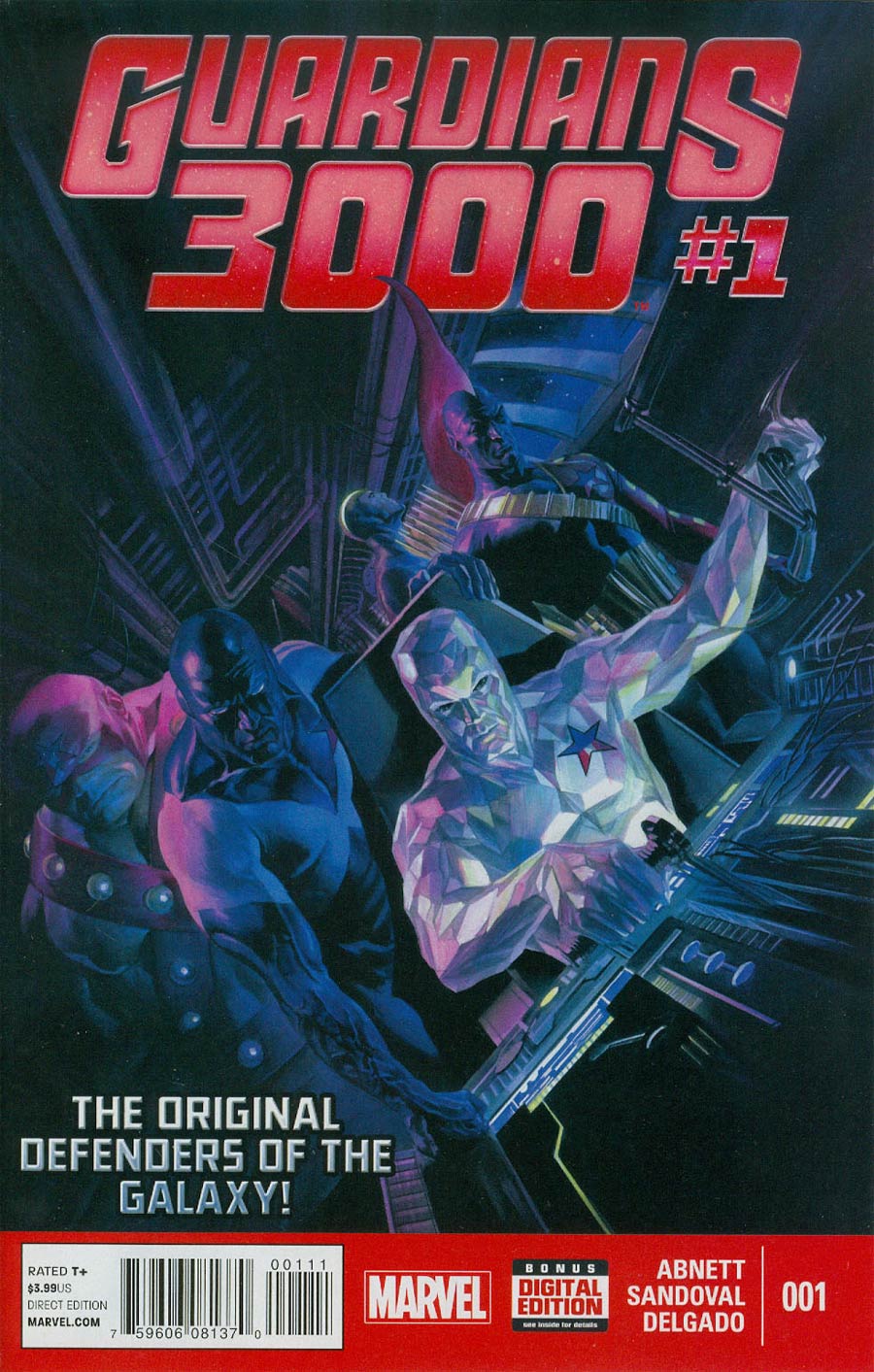 Guardians 3000 #1 Cover A Regular Alex Ross Cover