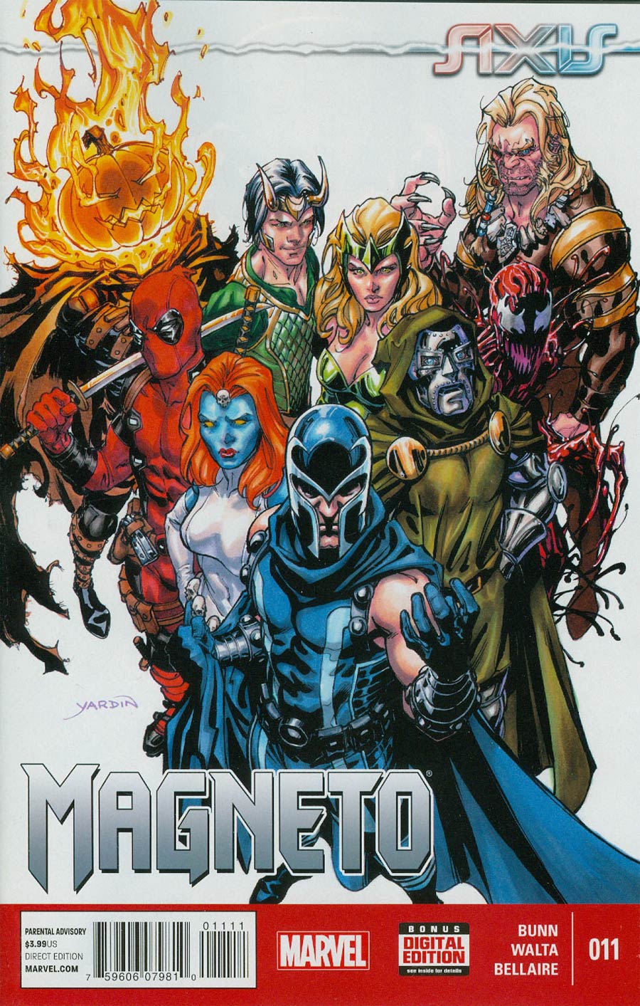 Magneto Vol 3 #11 (AXIS Tie-In)