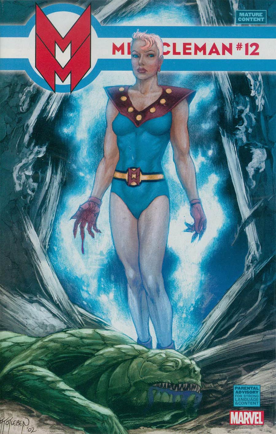 Miracleman (Marvel) #12 Cover A Regular John Totleben Cover With Polybag