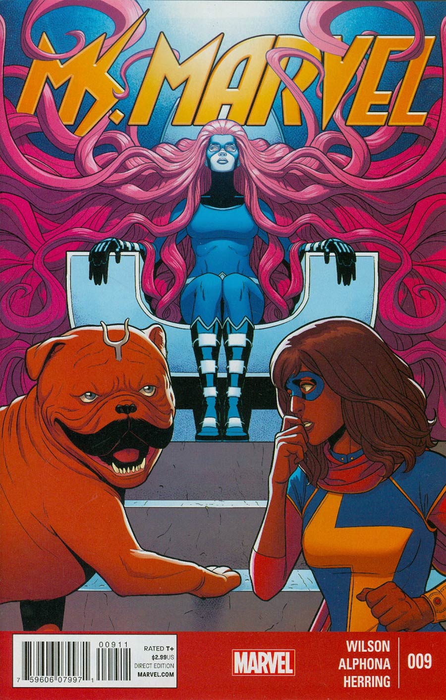 Ms Marvel Vol 3 #9 Cover A Regular Jamie McKelvie Cover