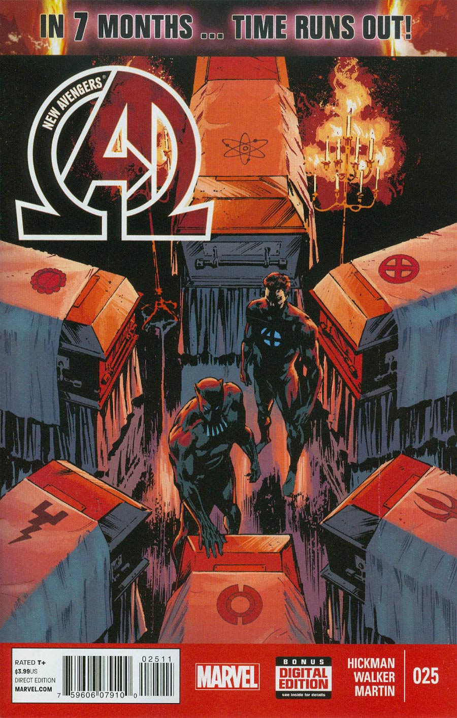 New Avengers Vol 3 #25 Cover A Regular Jackson Guice Cover (Time Runs Out Tie-In)