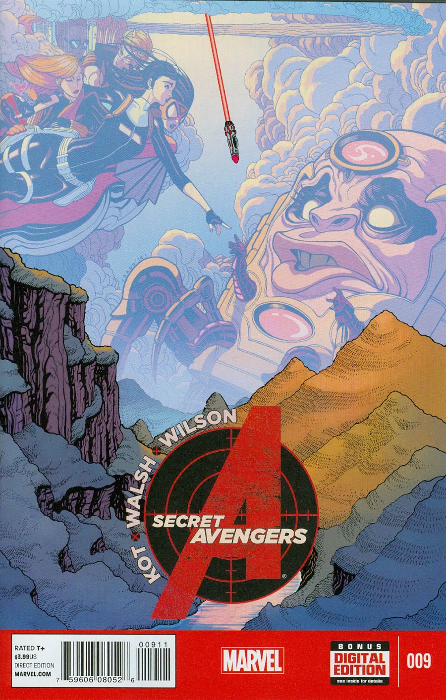 Secret Avengers Vol 3 #9 Cover A Regular Tradd Moore Cover