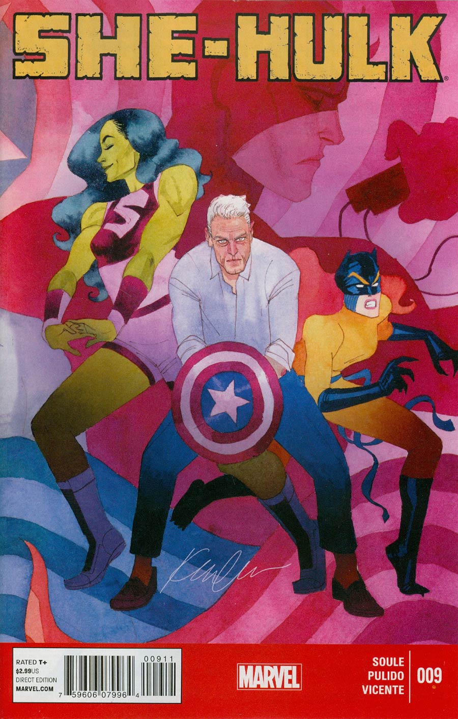 She-Hulk Vol 3 #9 Cover A Regular Kevin Wada Cover