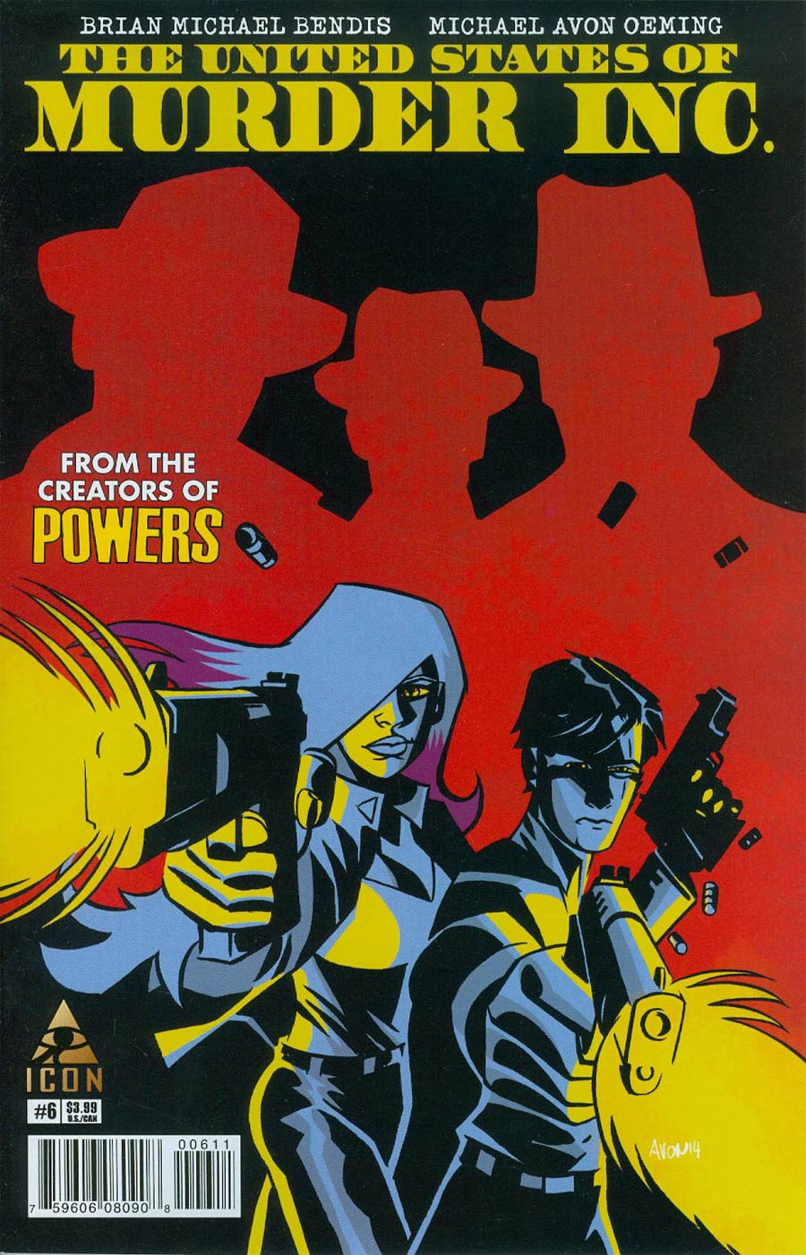 United States Of Murder Inc #6 Cover A Regular Michael Avon Oeming Cover