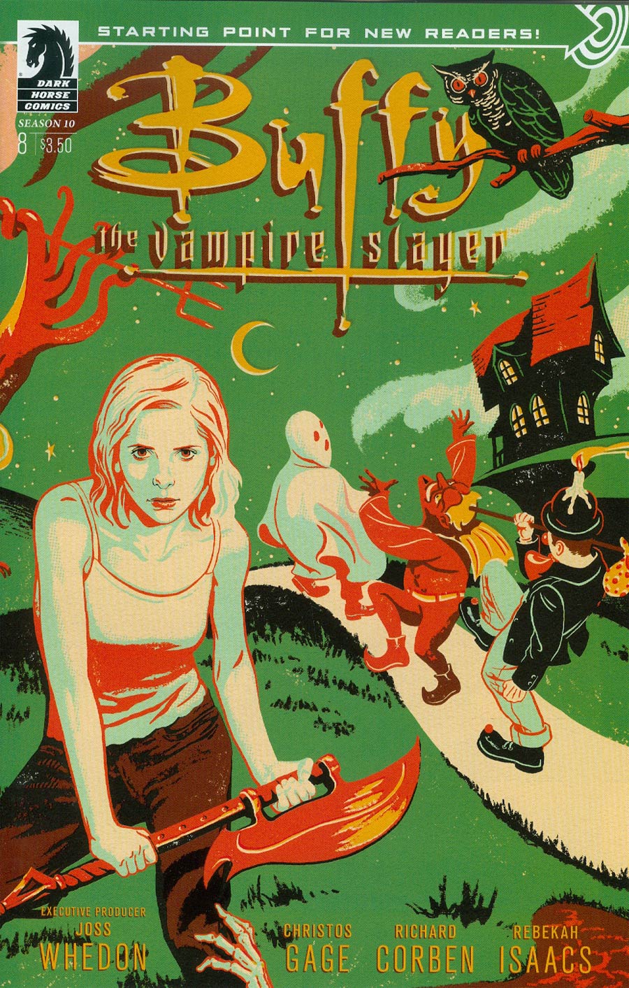 Buffy The Vampire Slayer Season 10 #8 Cover A Regular Steve Morris Cover
