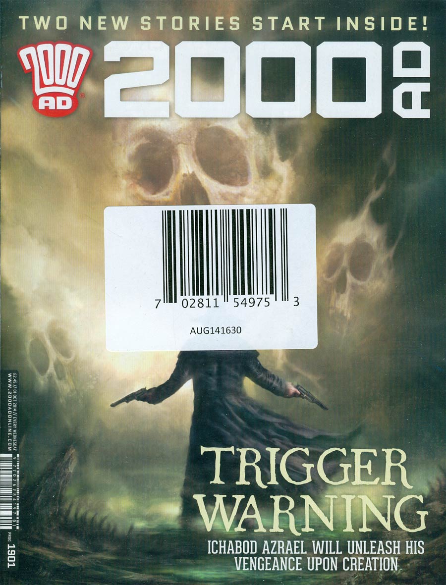 2000 AD #1901 - 1905 Pack October 2014