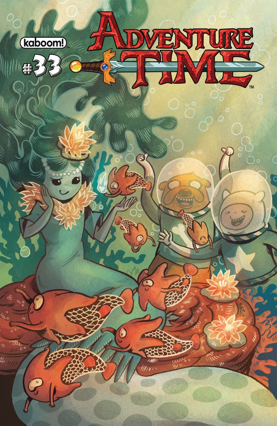 Adventure Time #33 Cover B Variant Hope Larsen Subscription Cover