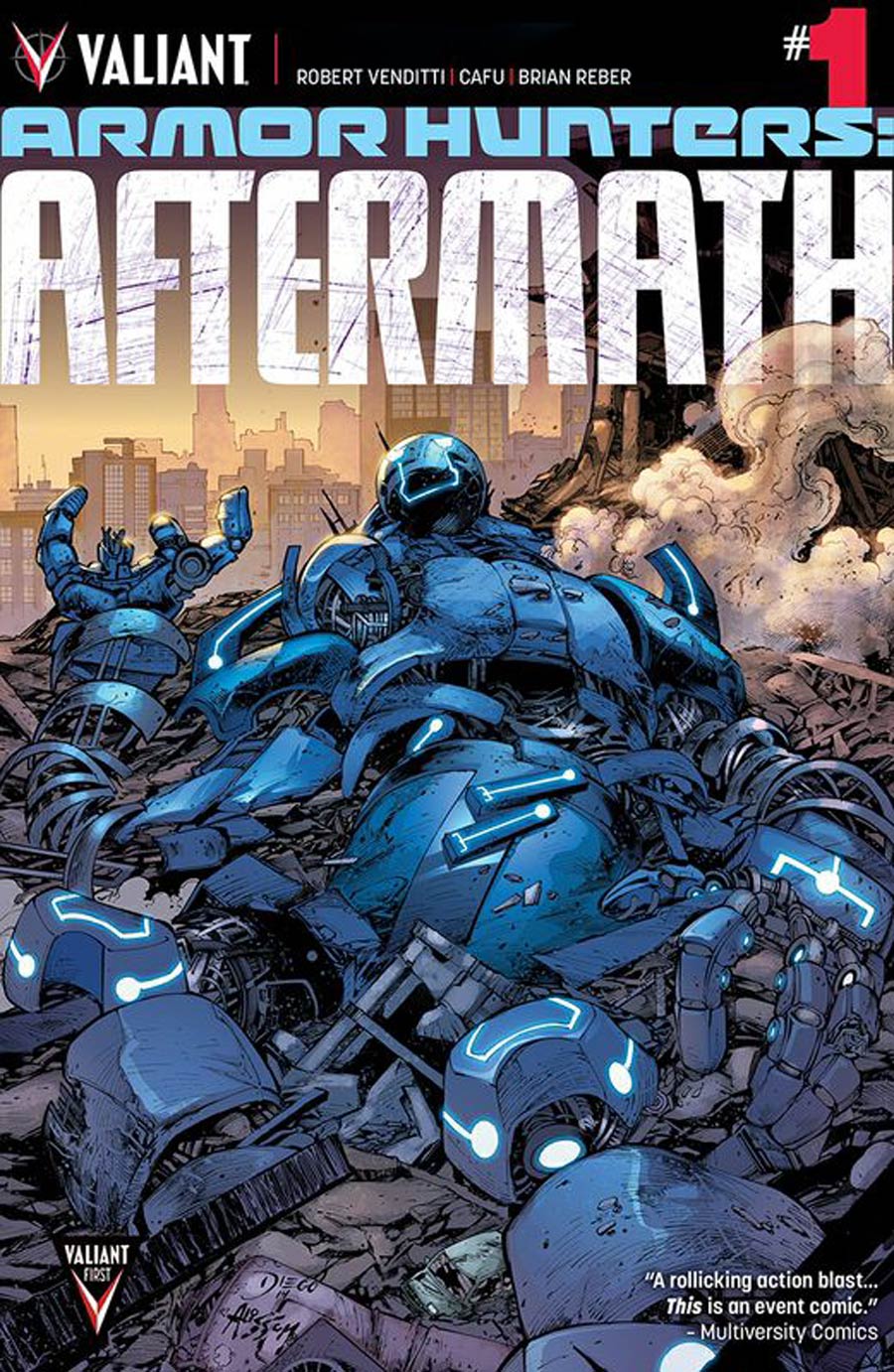 Armor Hunters Aftermath #1 Cover A Regular Diego Bernard Cover