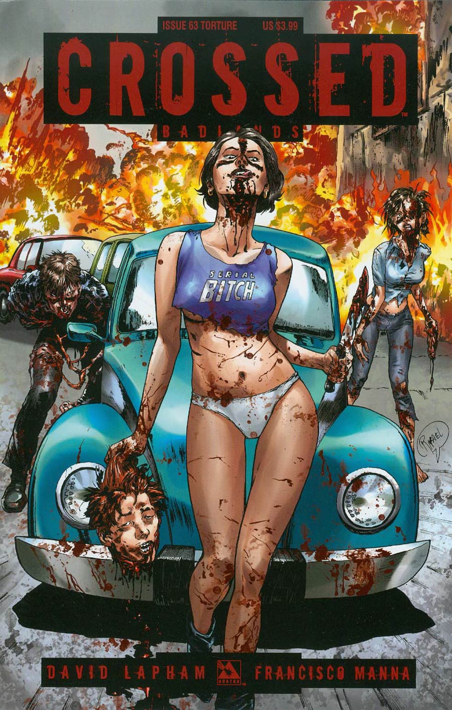 Crossed Badlands #63 Cover C Torture Cover