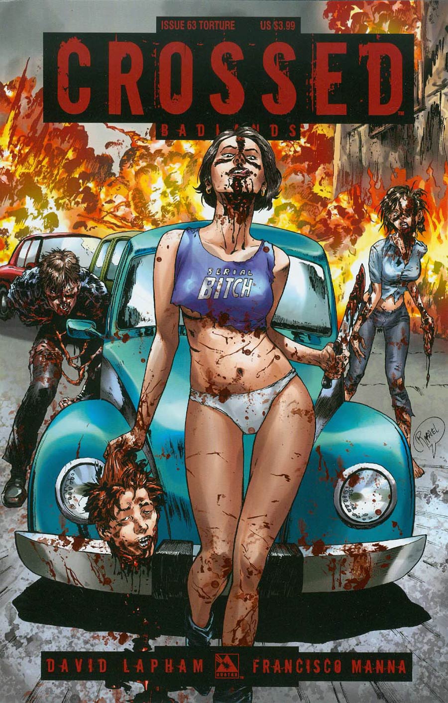 Crossed Badlands #63 Cover C Torture Cover