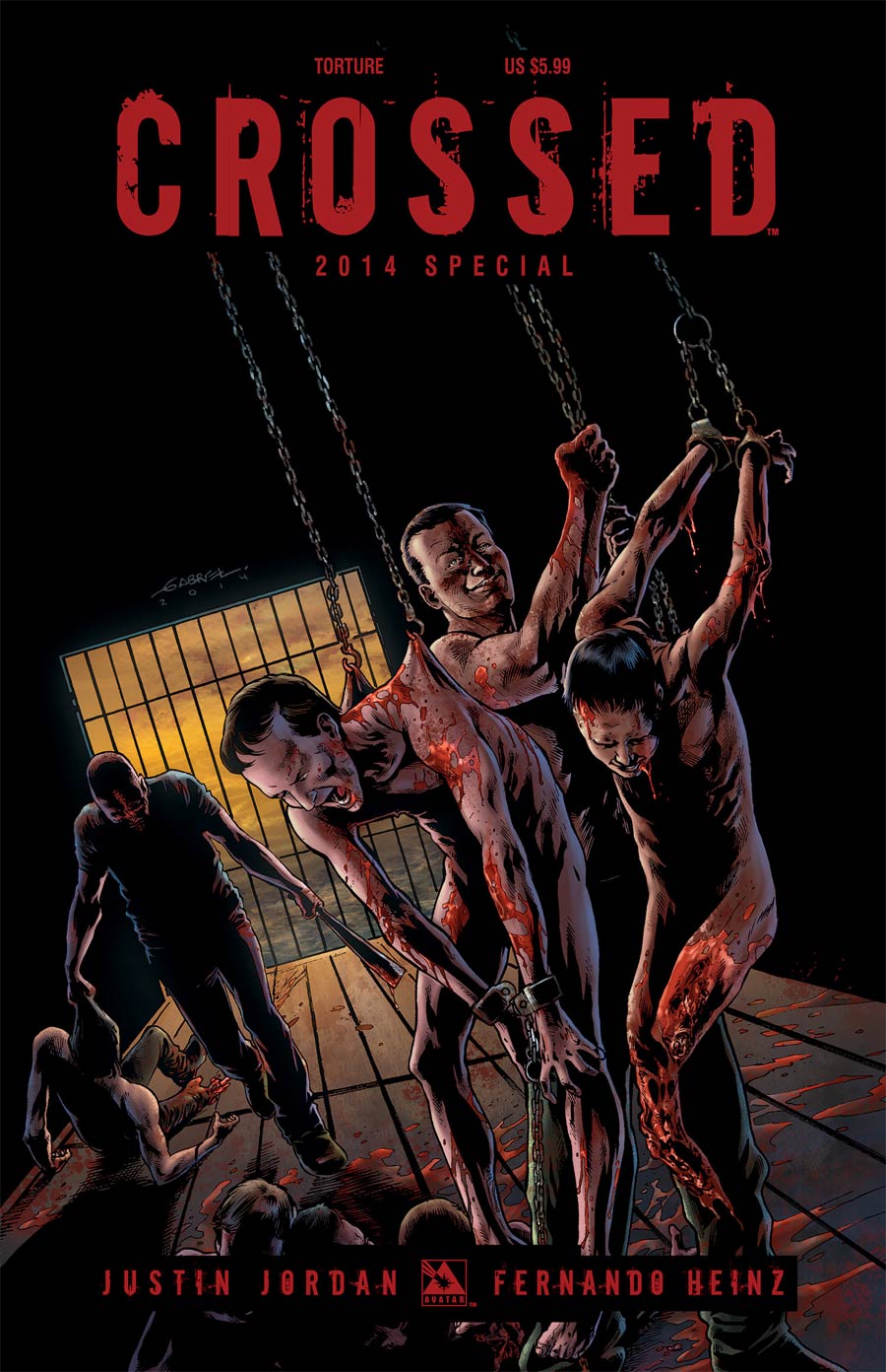 Crossed Special 2014 Cover B Torture Cover