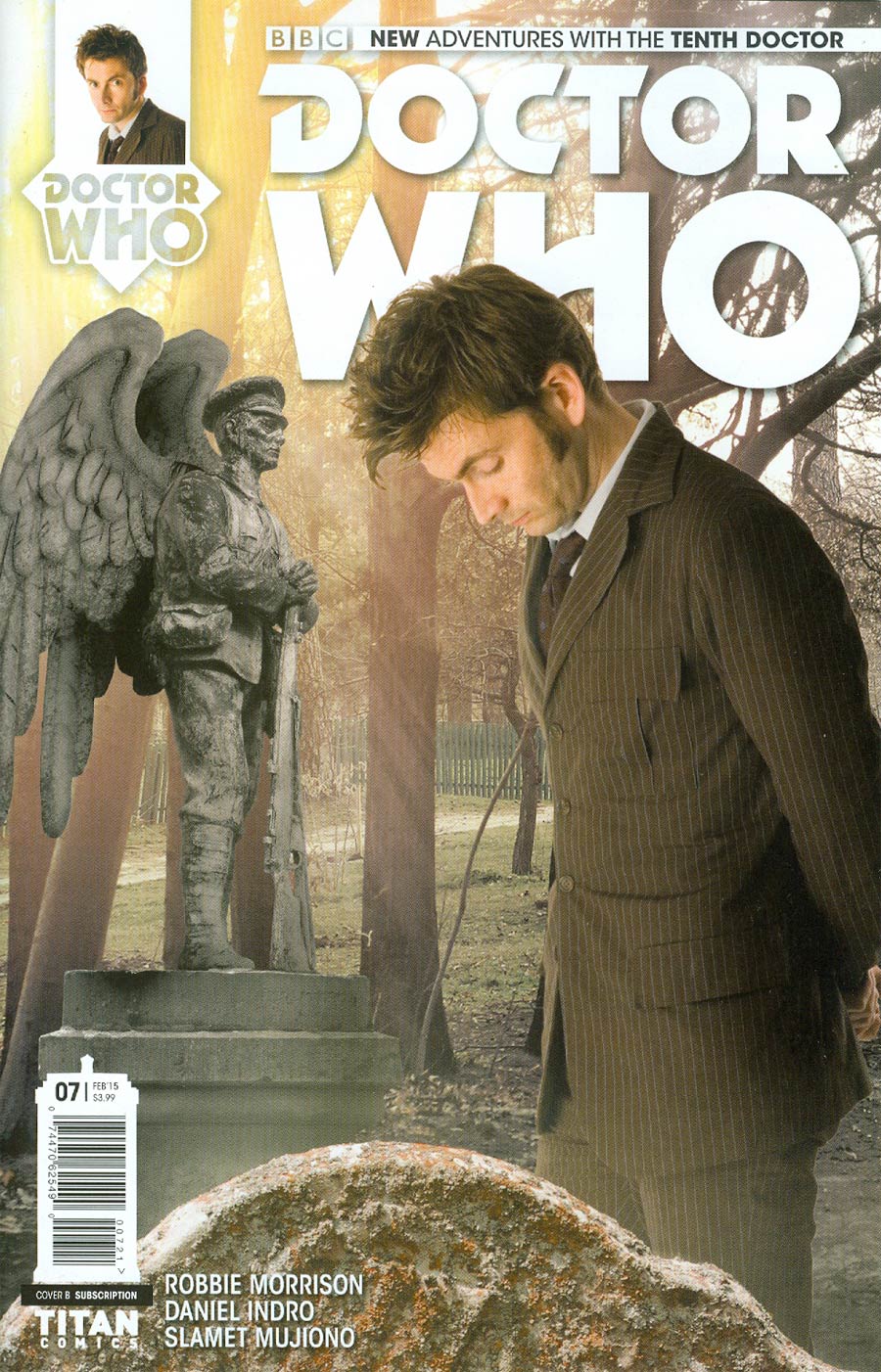 Doctor Who 10th Doctor #7 Cover B Variant Photo Subscription Cover