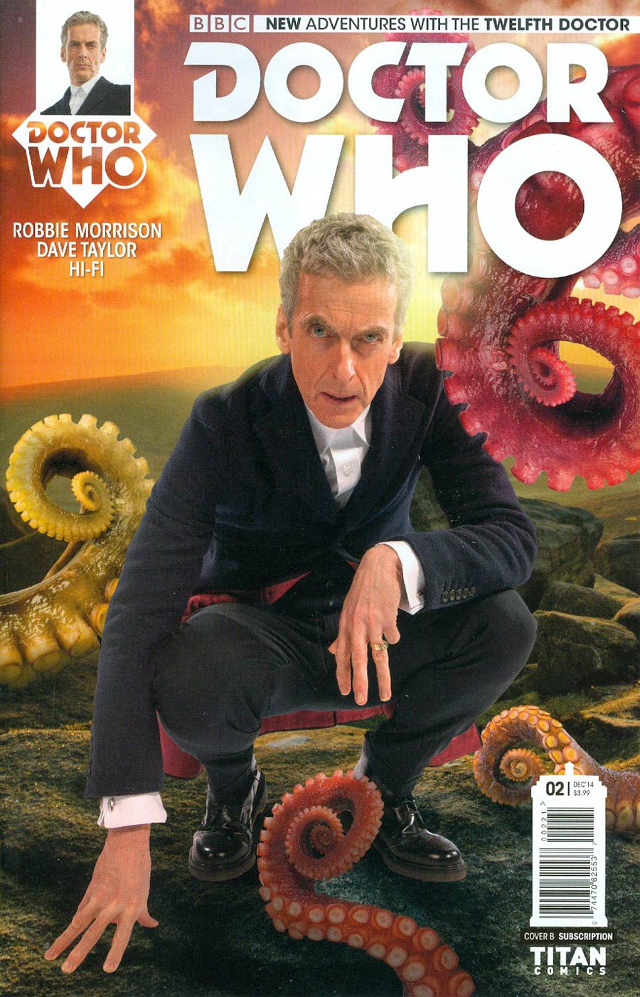 Doctor Who 12th Doctor #2 Cover B Variant Photo Subscription Cover